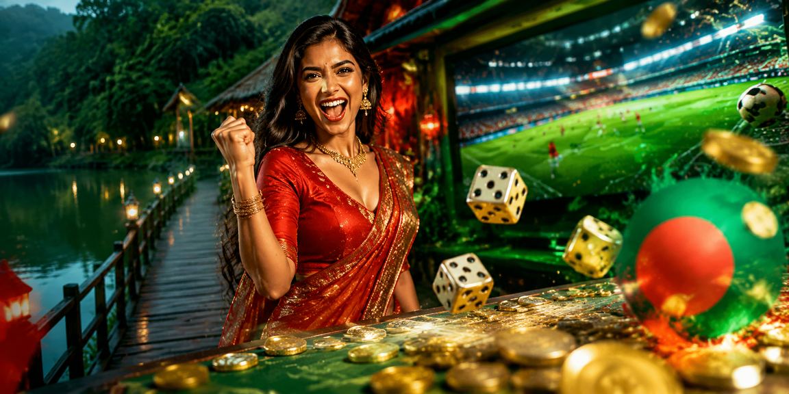 বান্দরবানে ডাইস গেম খেলছেন একজন তরুণ গেমার