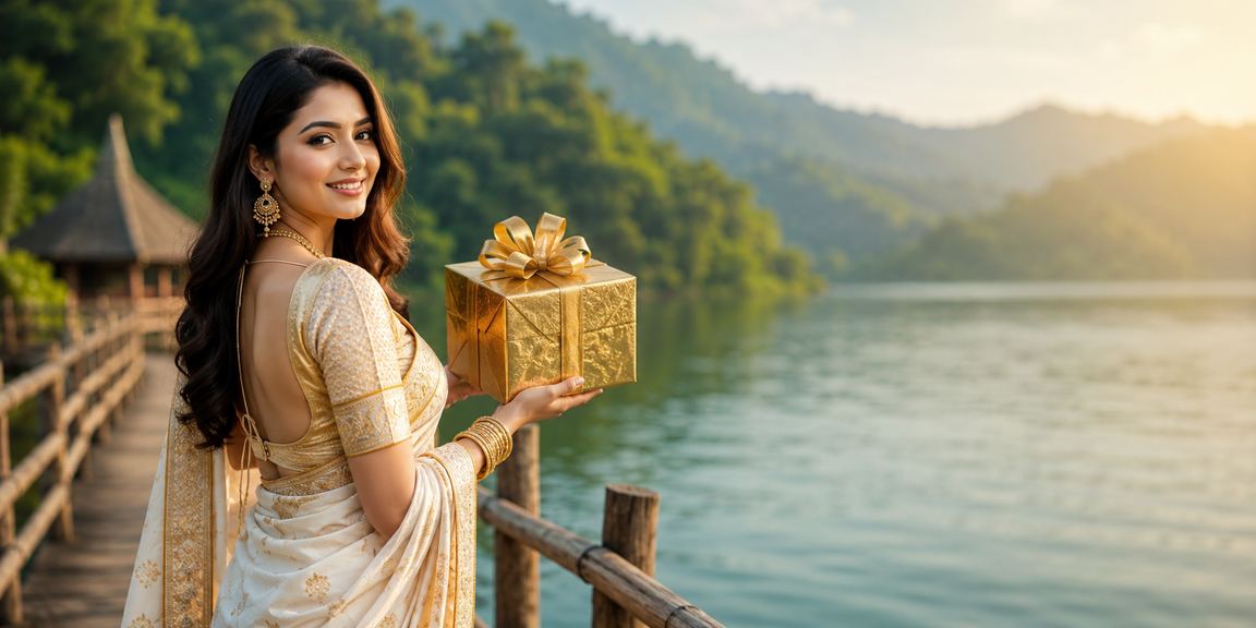 বান্দরবানে ঐতিহ্যবাহী পোশাকে মোবাইল গেমিং উপভোগ