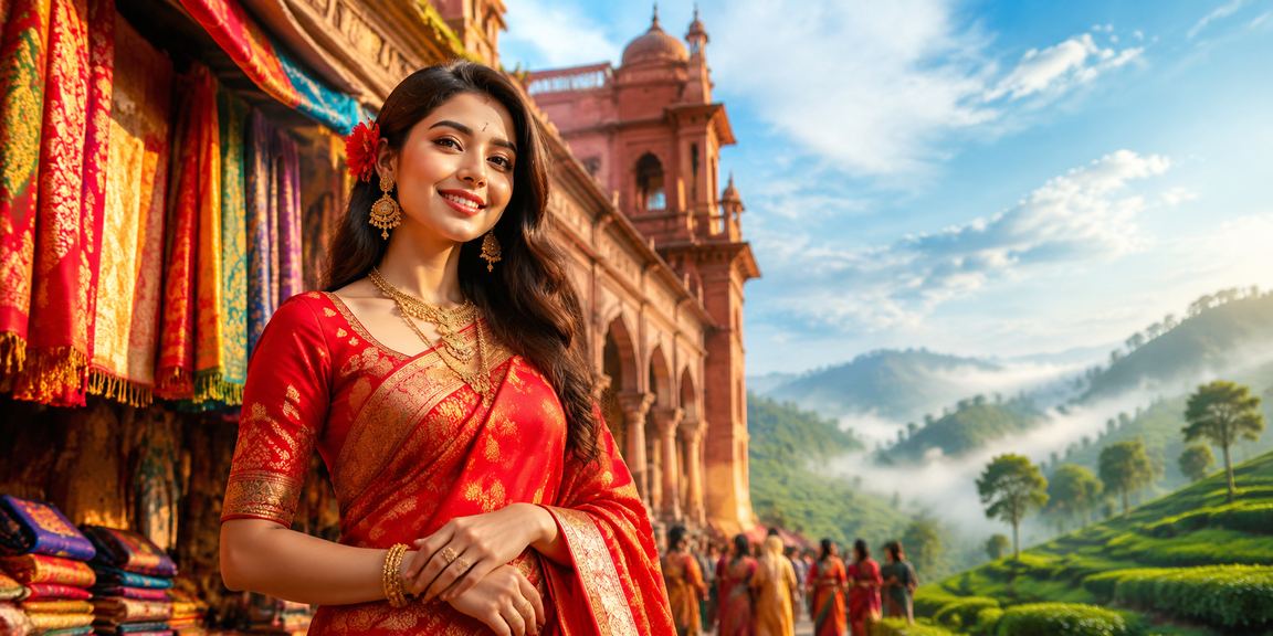 রাজশাহীর চা বাগানে মোবাইলে ম্যাচ অডস চেক করছেন একজন বেটর