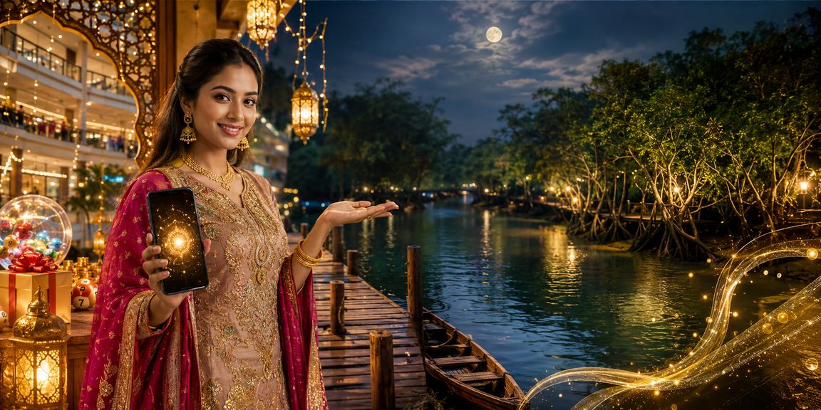 সিলেটে ঈদ উৎসবে লটারি ও নতুন গেম উপভোগ করছেন স্থানীয়রা